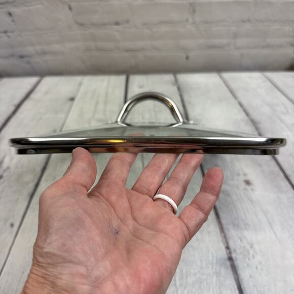 Copper Chef Square Glass Lid 10.5 in With Vent and Stainless Handle‎ LID ONLY - Picture 6 of 6